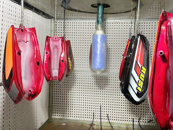 摩托車油箱水油通用靜電噴涂機