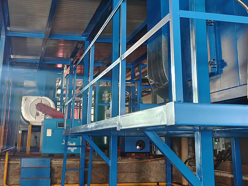 靜電噴粉流水線視頻