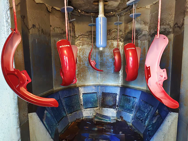 五金玩具車水油靜電噴涂機