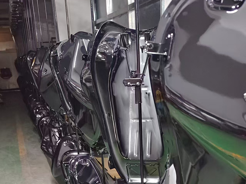 機器人靜電噴漆流水線