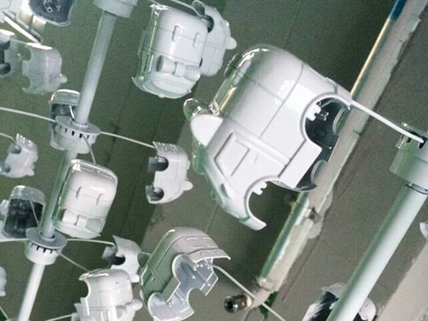 五金玩具車水油通用靜電噴涂機