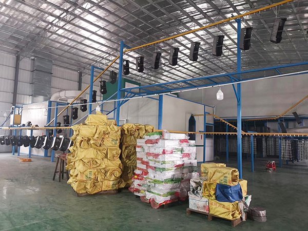 五金工件自動噴涂生產線