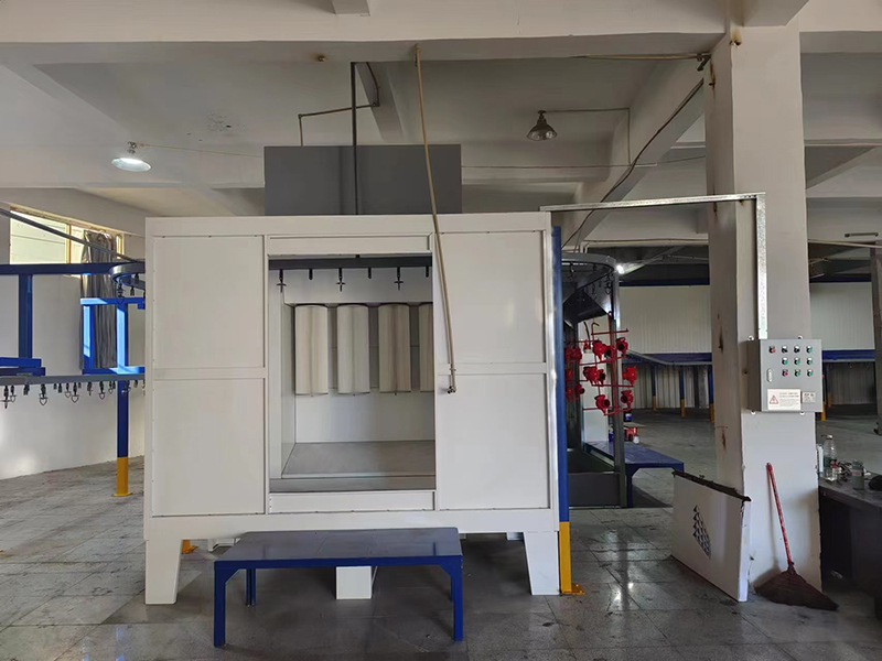 靜電噴粉流水線視頻